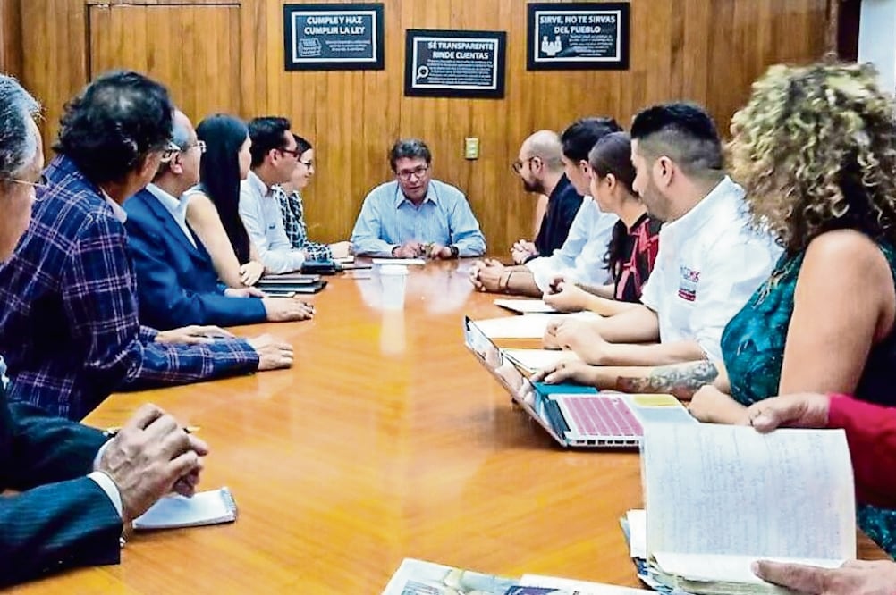 delegado en Cuauhtémoc, Ricardo Monreal, ve necesario un “escudo” en Tepito y sus alrededores, para inhibir la presencia de los extorsionadores. (TOMADA DE TWITTER)