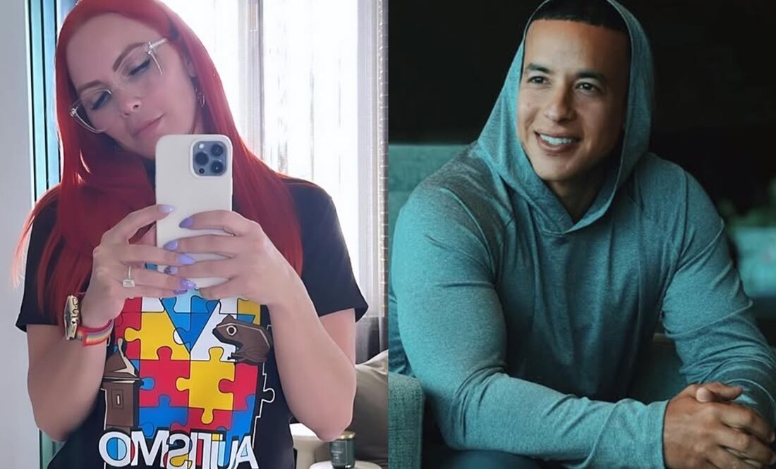 Mireddys y Daddy Yankee. Foto: Instagram.