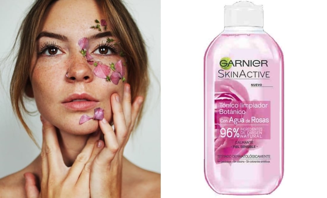 Añade el agua de rosas a tu cara y notarás increíbles resultados. Foto: cortesía