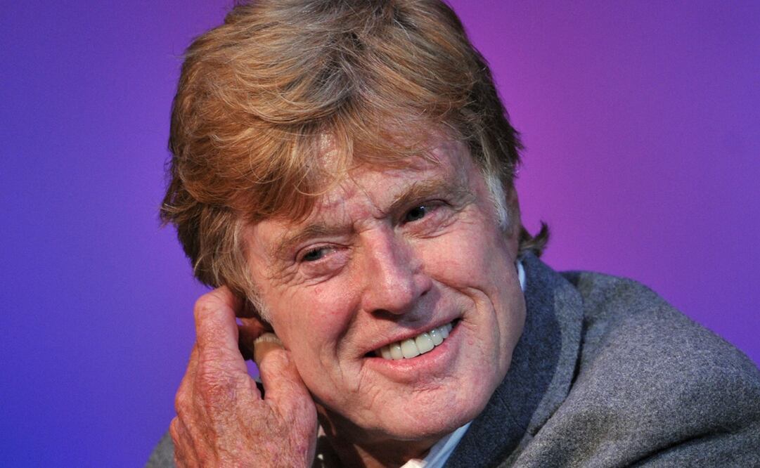 Robert Redforden la Conferencia de Mujeres 2010 en el Centro de Convenciones de Long Beach, California, el 26 de octubre de 2010. Foto: Chris DELMAS / AFP.