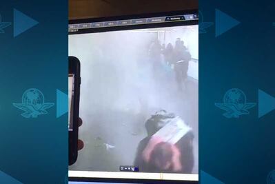 Así explotó bomba casera en metro de NY