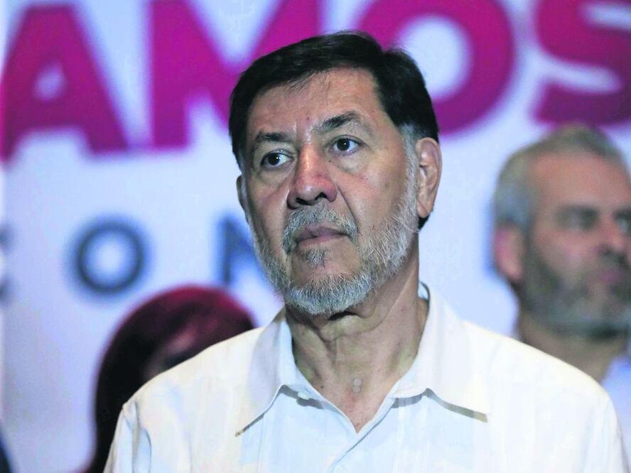 El diputado del PT, Gerardo Fernández Noroña, pidió a los aspirantes a la candidatura evitar cualquier confrontación, Foto: Diego Simón / EL UNIVERSAL