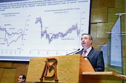 Banxico recorta PIB; ubica rango de 1.1% a 2.1% en 2019