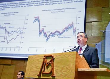 Banxico recorta PIB; ubica rango de 1.1% a 2.1% en 2019