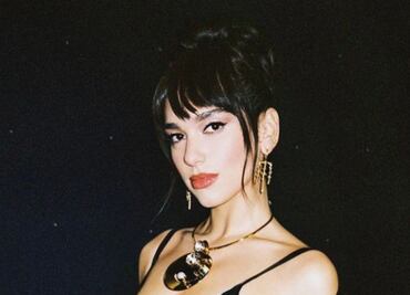 Dua Lipa conquista Instagram con mini vestido de látex
