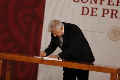 Esta es la carta con la que AMLO se compromete a no reelegirse