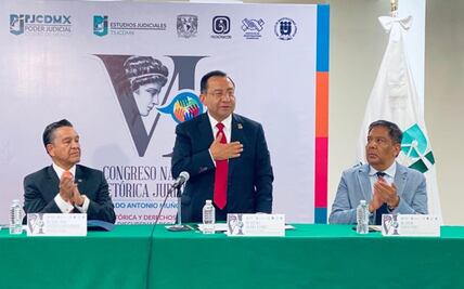 Argumentación clara, indispensable para jueces, afirma presidente del Poder Judicial de la CDMX