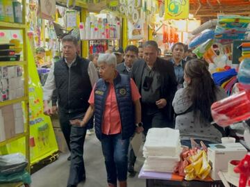 Un total de 300 elementos de SSC CDMX vigilarán de forma permanente la Central de Abastos; buscan combatir extorsiones y asaltos