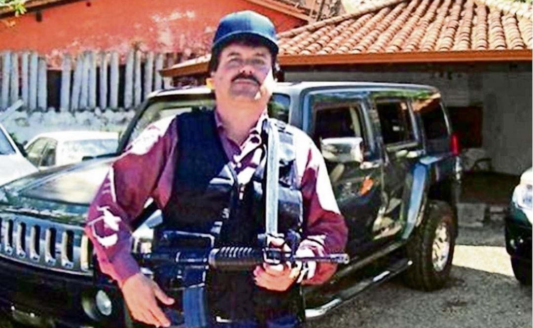 Officials say the weapon was one of 19 firearms that Mexican authorities said was recovered from the hideout. (Photo: Archive/El Universal)     