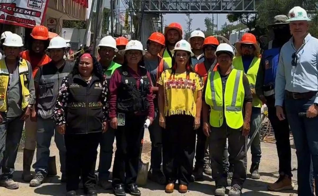La mandataria capitalina aseveró que en total se trabaja en 54 obras de drenaje. Foto: Captura de pantalla de X (@ClaraBrugadaM)