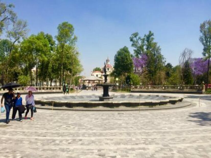 Las fuentes del paseo capitalino más antiguo