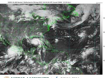 Evacúan 30 comunidades por huracán "Nora"