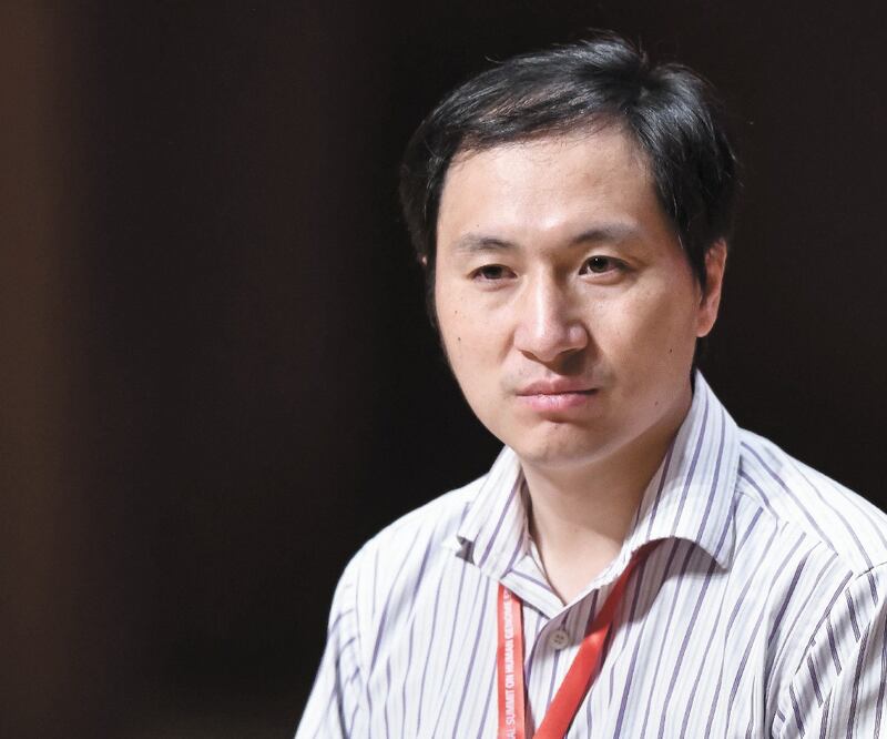 En 2018, He Jiankui anunció el método CRISPR-Cas9. ARCHIVO EL UNIVERSAL