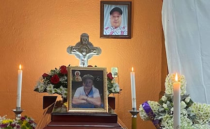 En medio de flores, velas y tristeza, despiden a Misael Cano, víctima de la explosión de pipa en Iztapalapa