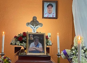 En medio de flores, velas y tristeza, despiden a Misael Cano, víctima de la explosión de pipa en Iztapalapa