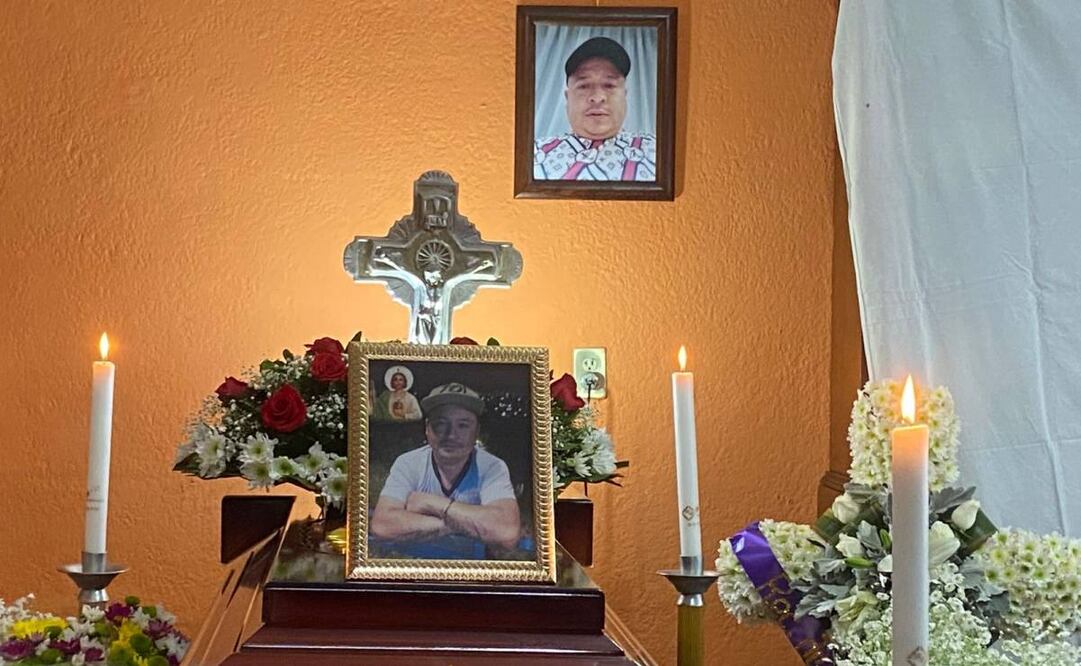 Despiden a Misael Cano, trabajador de limpia y obras de la alcaldía, quien perdió la vida tras la volcadura de una pipa de gas LP (11/09/2025). Foto: Juan Carlos Williams / EL UNIVERSAL