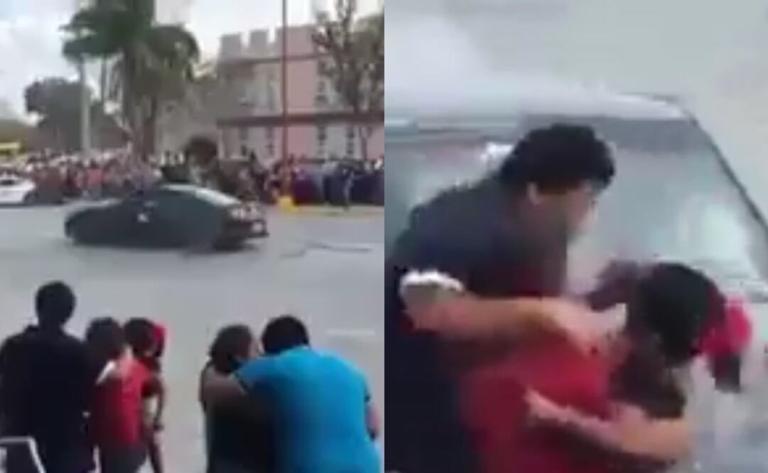 FOTOS: tomada de unos de los videos del accidente que circulan en redes sociales