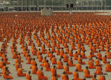 Templo budista quedó vacío luego de que se descubriera que sus monjes consumían metanfetaminas
