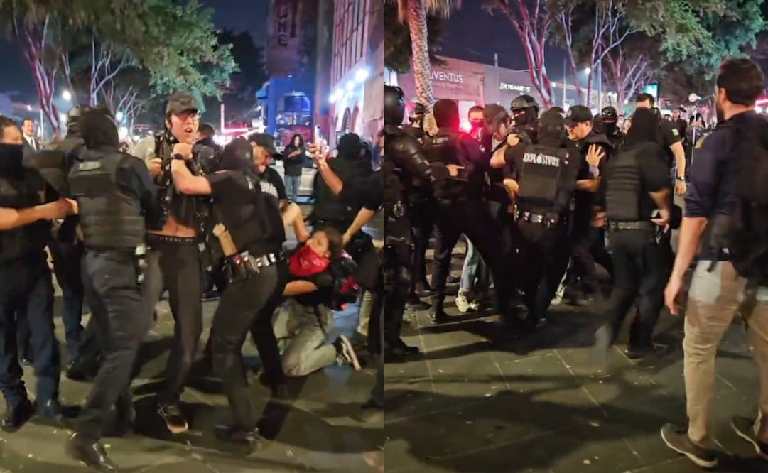 Protestan en Guadalajara por alza al transporte; denuncian detenciones de manifestantes. (Foto: especial)