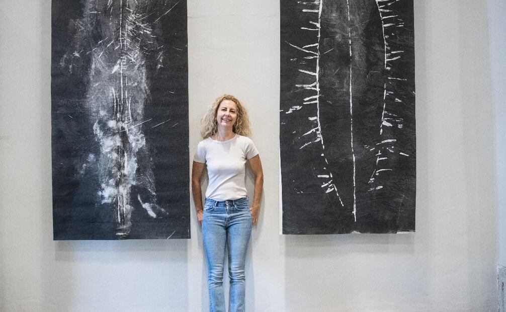 Retratos de la artista Sandra Pani. Foto: German Espinosa/EL UNIVERSAL.