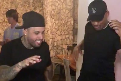 Will Smith baila reggaetón con Nicky Jam