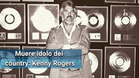 Adiós a Kenny Rogers, el ídolo de la música country  