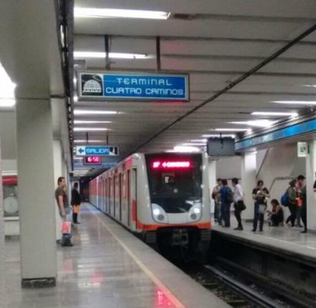 La estación que es conocida por el domo de una plaza de toros