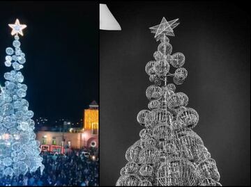 “Hoy no brilla una estrella”: Apagan mega árbol de Navidad en honor de las víctimas de la masacre en Salvatierra