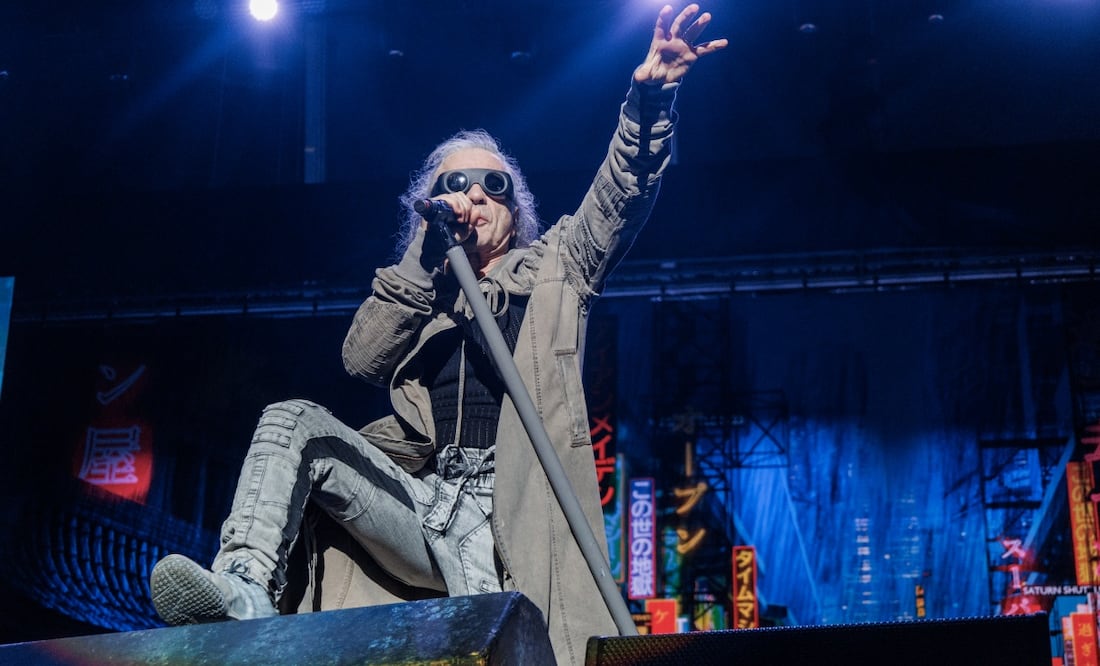 Iron Maiden, de viaje al futuro. Foto: Yaretzy M. Osnaya | El Universal