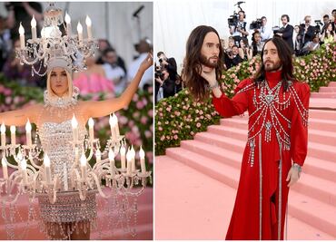 Katy Perry "alumbra" el camino del "conde" Jared Leto en la Gala del MET