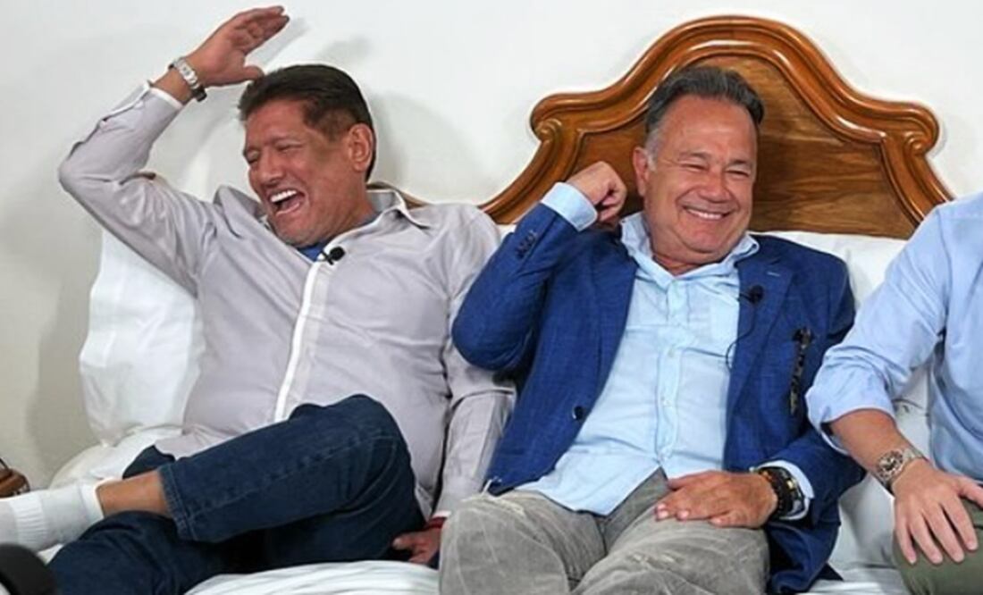 Nicandro Díaz y Juan Osorio; dos importantes productores de Televisa.
Foto: Instagram