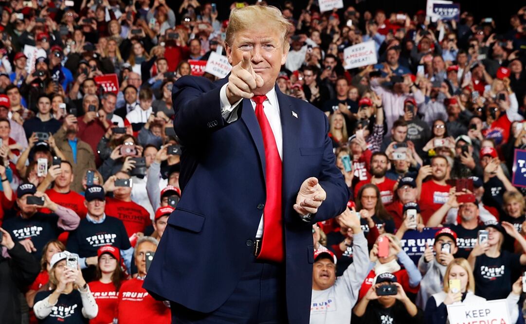 Donald Trump, presidente de Estados Unidos. Foto: AP