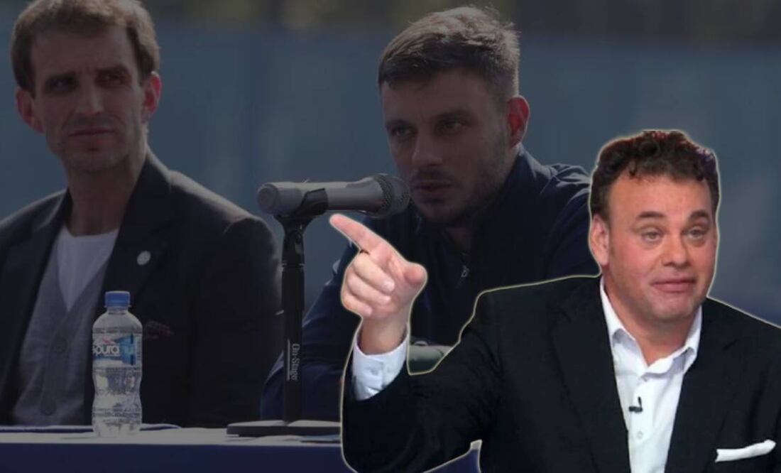 Ivan Alonso y Martín Anselmi en La Noria y David Faitelson en TUDN / FOTOS: Interna y Captura