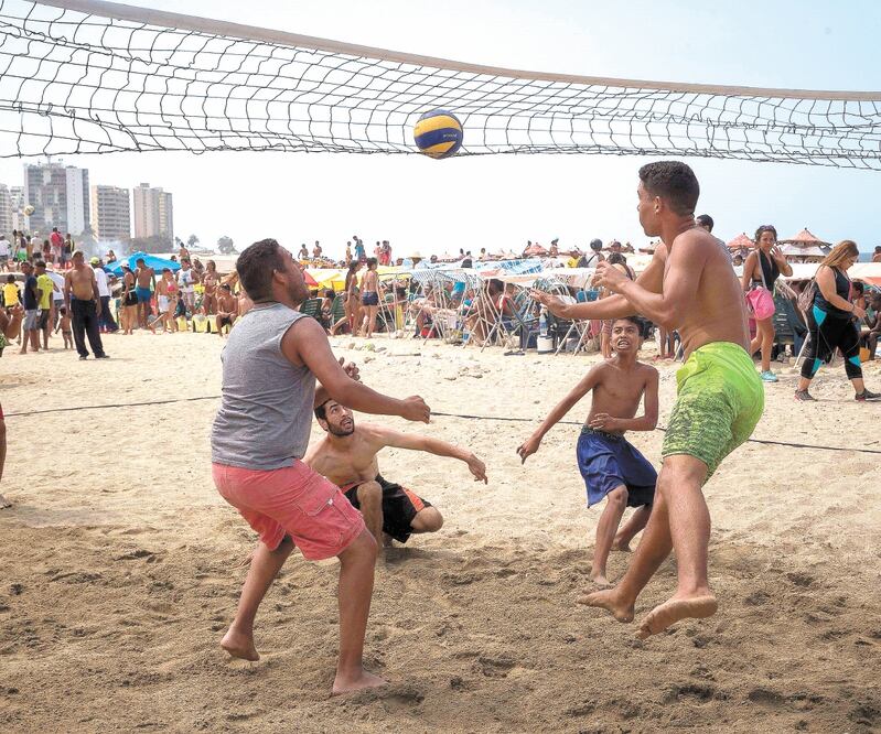 Importancia. Las playas ayudan a resistir las tormentas o huracanes que azotan vía terrestre, destacó un estudio sobre la crisis climática. EFE