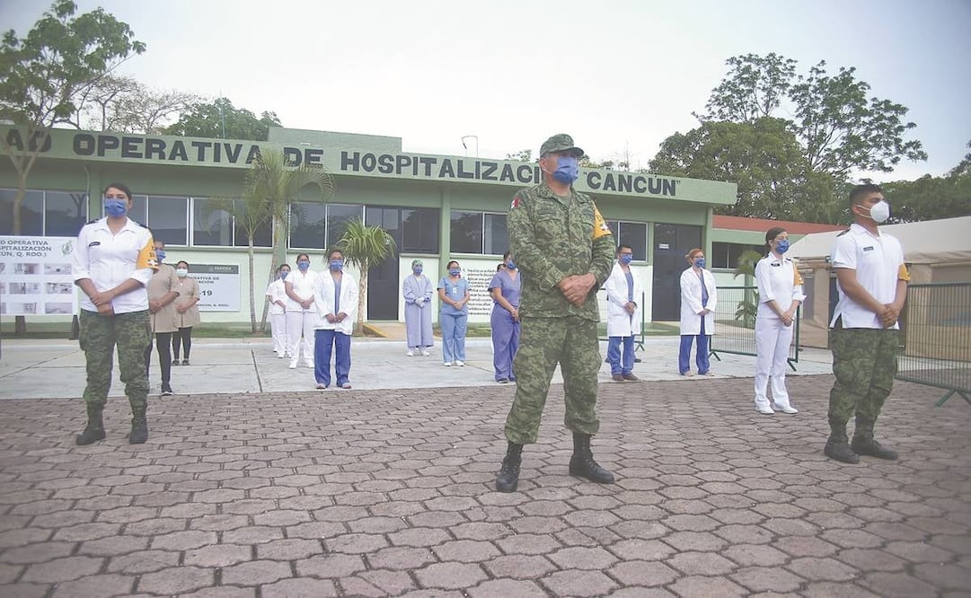 La Sedena tiene a su cargo 116 instalaciones médicas en el país, de ellas, 32 son las que el Insabi les transfirió para habilitarlas y equiparlas. Foto: ARCHIVO EL UNIVERSAL