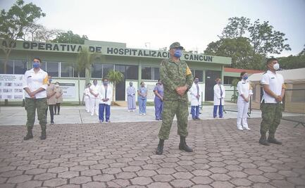 Ejército rinde homenaje a las víctimas del coronavirus