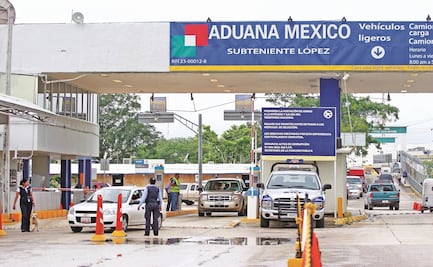 Detienen a estadounidense que intentó evadir aduana en Sonora; llevaba droga y arma