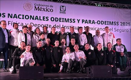 Juegos Odeimss 2025 arrancan en Oaxtepec; María del Rosario Espinosa enciende el pebetero