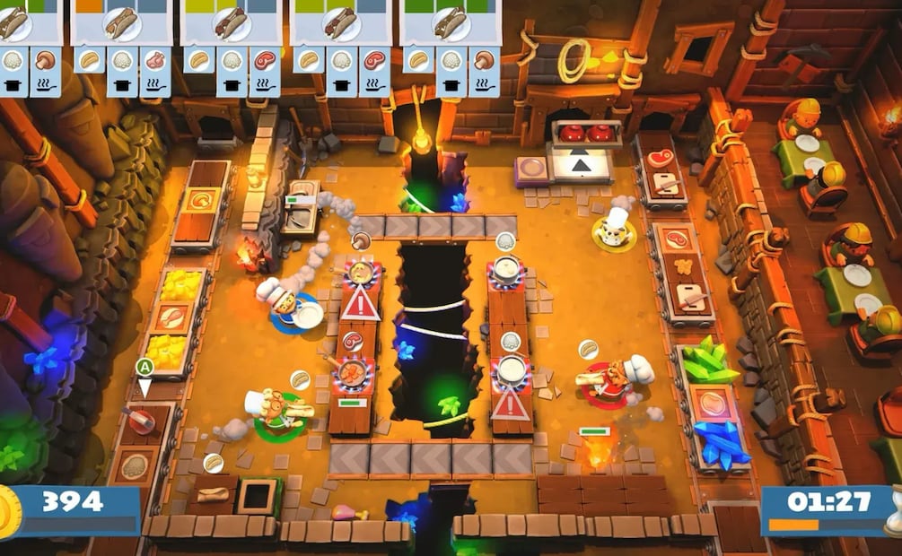 El juego seleccionado para el torneo fue Overcooked 2, un juego de simulación de cocina. Foto: PlayStation