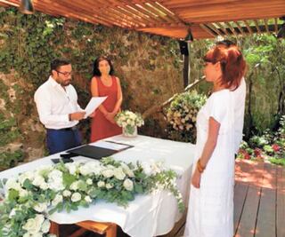 Enlace matrimonial en tiempos de pandemia