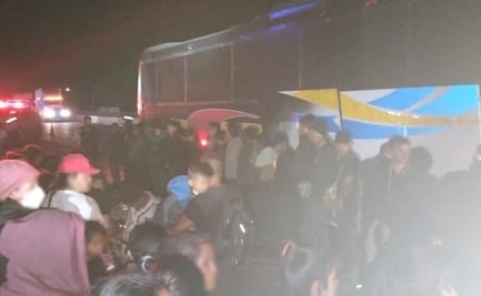 Localizan a 180 migrantes guatemaltecos hacinados en un autobús 