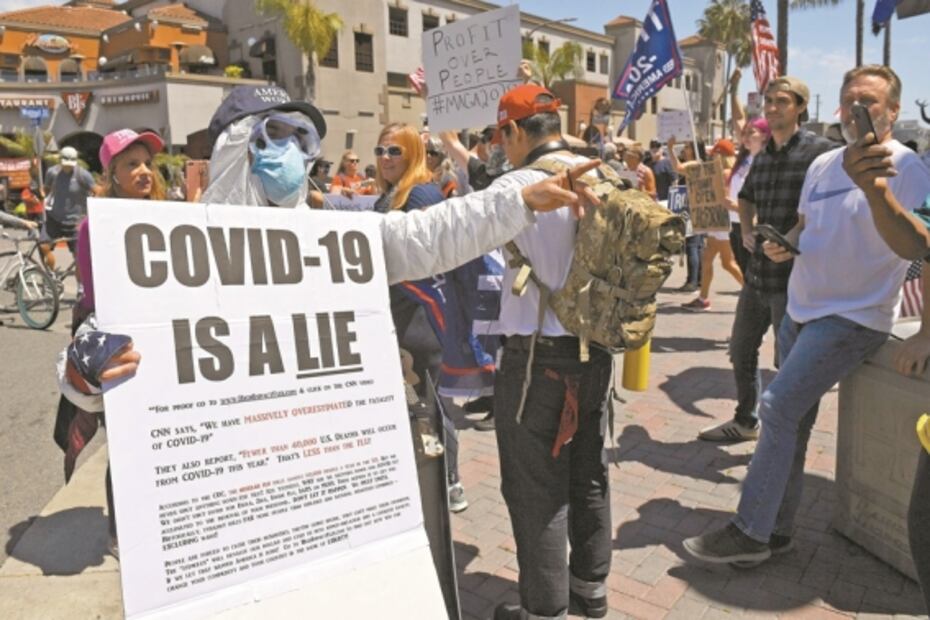 El Foco. Desinfectante de receta... No es locura, es la pandemia