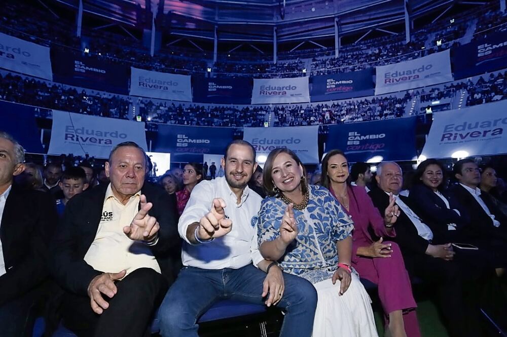 Marko Cortés advierte que el PAN rechaza un endeudamiento. Foto: Omar Contreras / EL UNIVERSAL