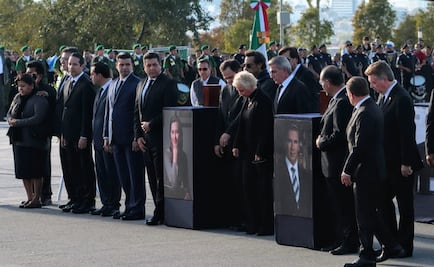 Entre gritos de justicia, realizan homenaje a Moreno Valle y Alonso