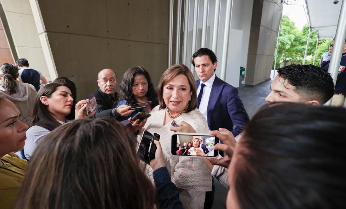 Xóchitl Gálvez Ruiz se reunió con magistrados del Tribunal Electoral del Poder Judicial de la Federación (TEPJF). Foto: Especial