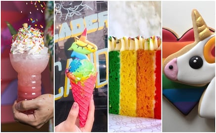 Postres y bebidas para celebrar el mes del orgullo LGBT+