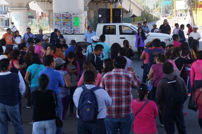 Sección 22 reanuda bloqueos en Oaxaca