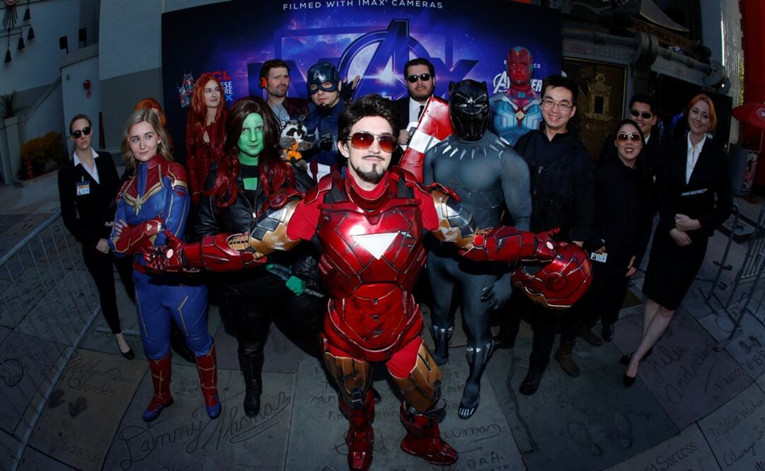 Fans de Avengers. Foto: Reuters
