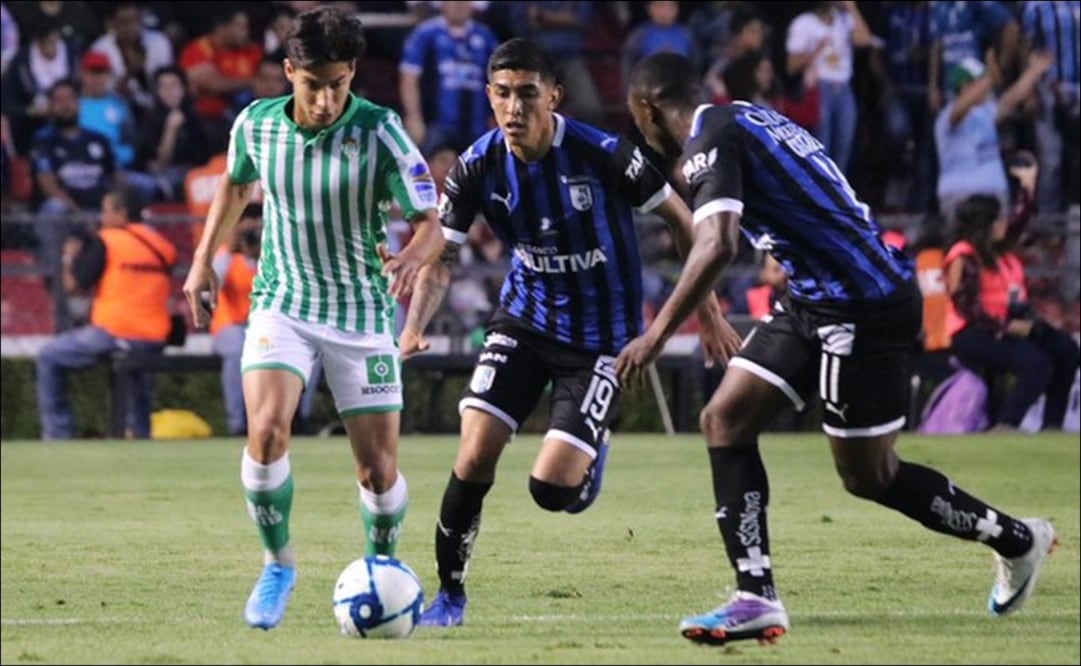 Lainez no dio su mejor partido en Querétaro. Foto: Twitter