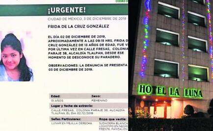 Frida desapareció al salir de la secundaria en Tlalpan; hay 3 menores detenidos